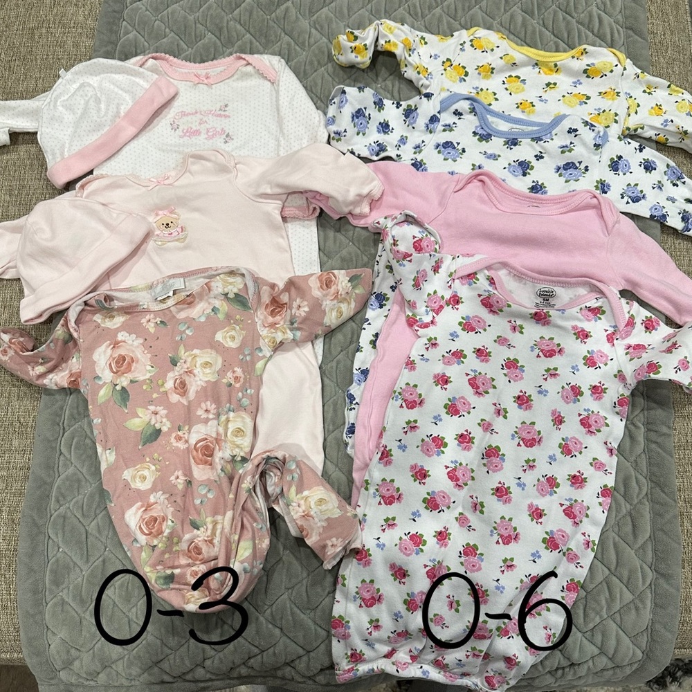 Baby Girl Sleep Gowns